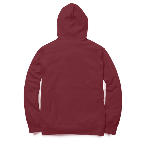 Maroon Hoodi - blacksheepdesigns.in