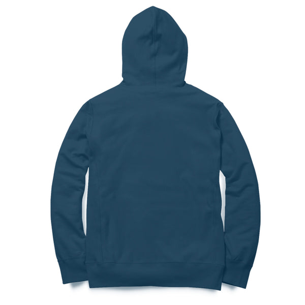 Navy Blue Hoodi - blacksheepdesigns.in