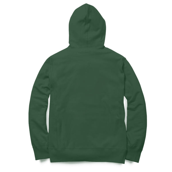 Bottle Green Hoodi - blacksheepdesigns.in