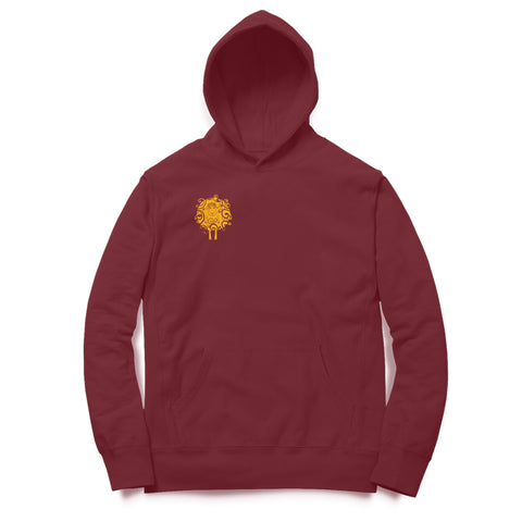 Maroon Hoodi - blacksheepdesigns.in